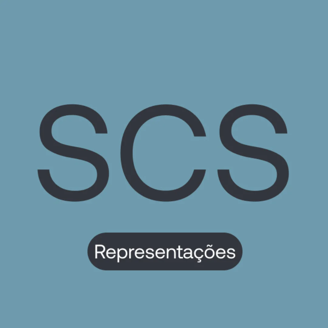 Logo da empresa SCS Representções - Cliente e parceiro do Grupo Infinita Engenharia